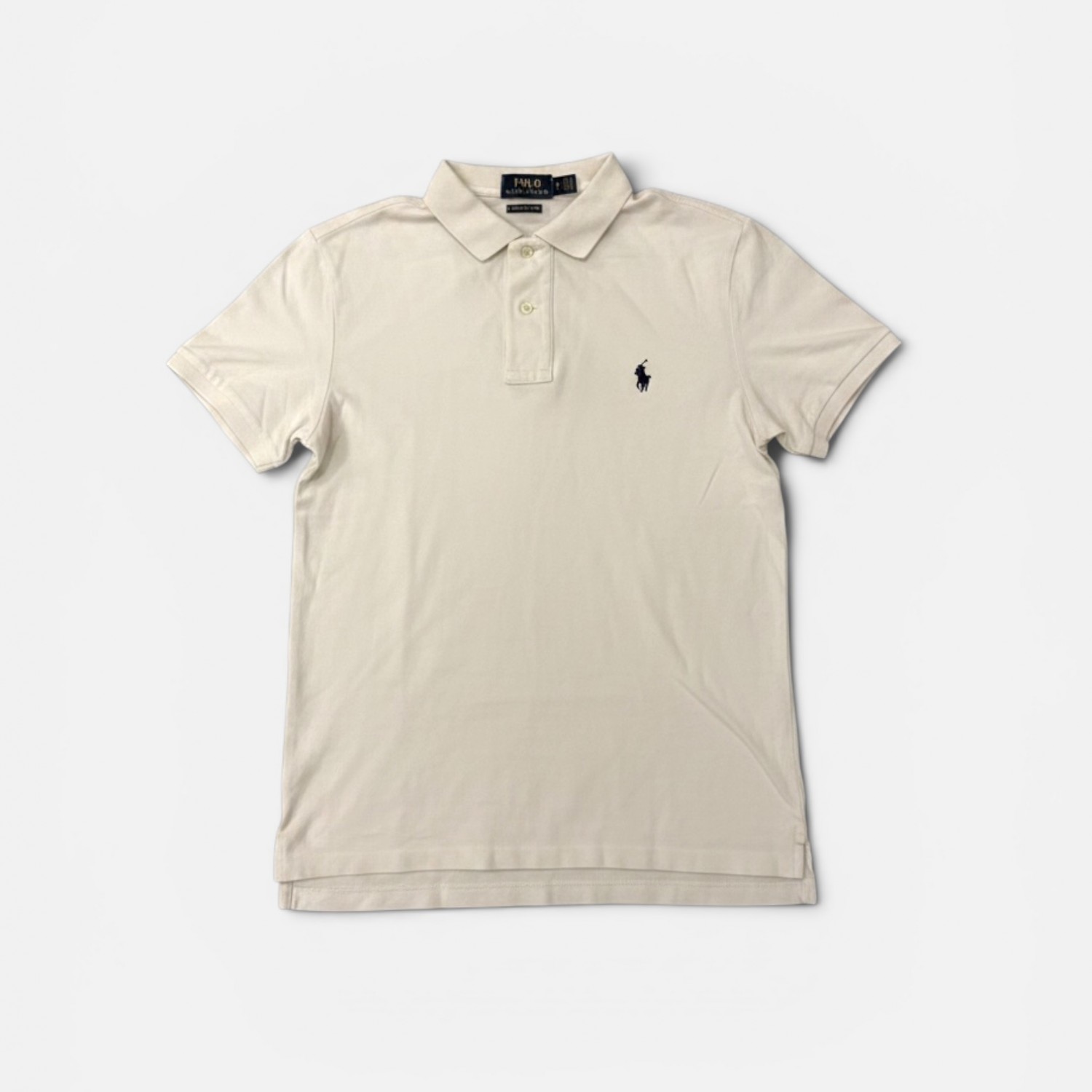 Polo Ralph Lauren Εκρού Ανδρική Μπλούζα Polo Slim Fit / Pre-Owned